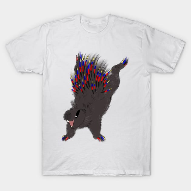 Polyamory Porcupine! T-Shirt by pigdragon